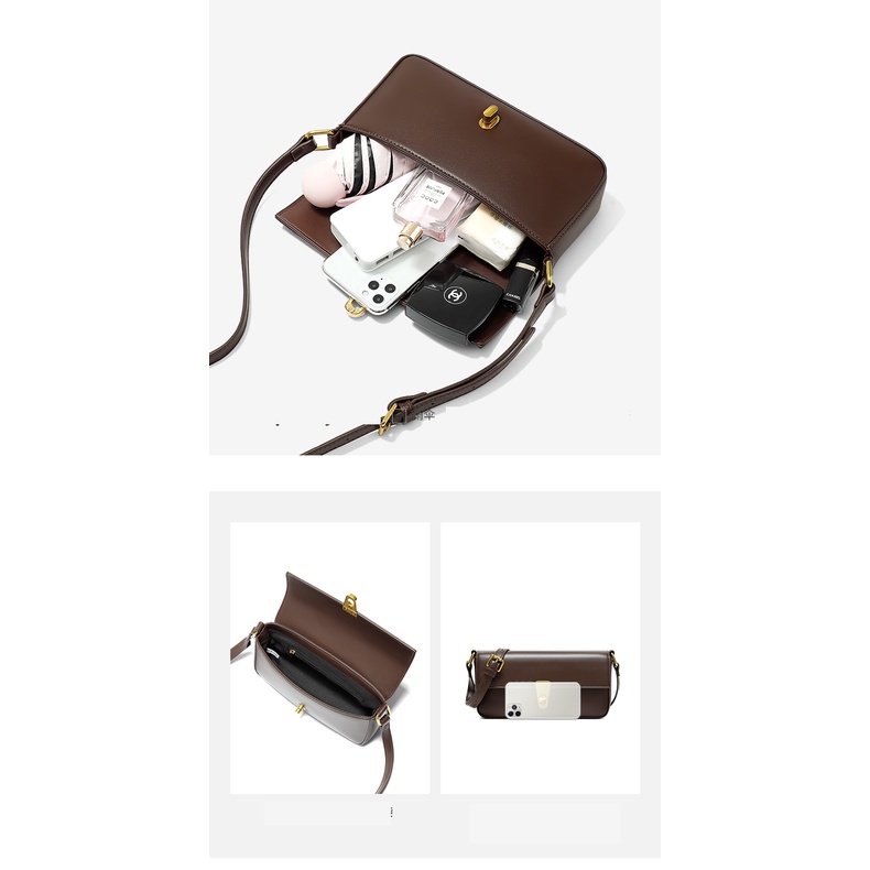 Túi xách đeo chéo nữ TAOMICMIC túi xách đẹp phong cách thời trang Retro cá tính phong cách thời trang công sở K2069