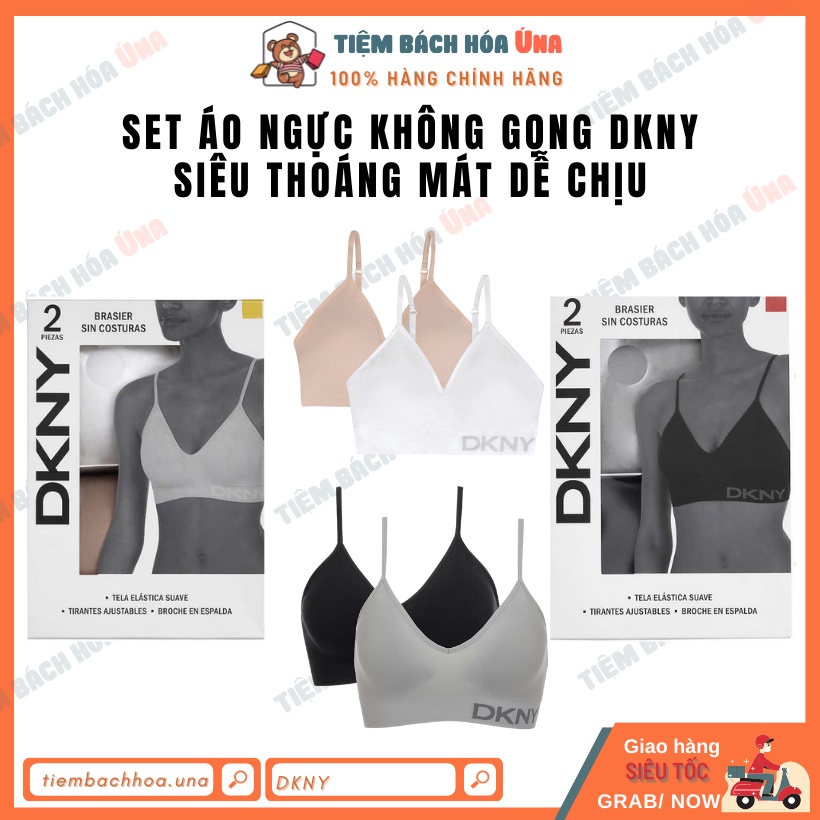 Áo ngực không gọng Seamless Bra DKNY thoáng mát không lộ - Tiệm bách hóa Ú na