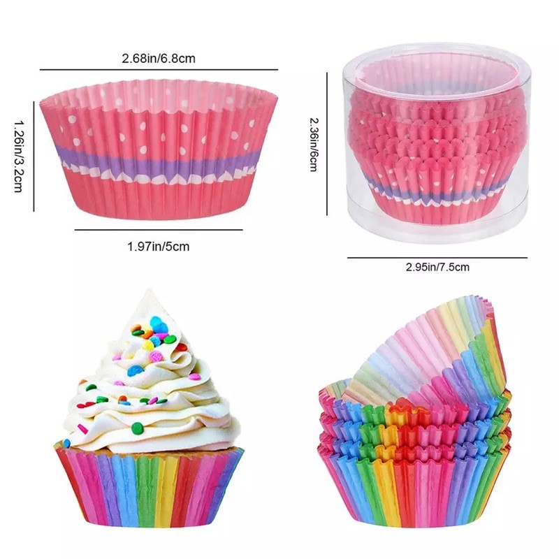 Cupcake giấy mềm (hộp 100c)