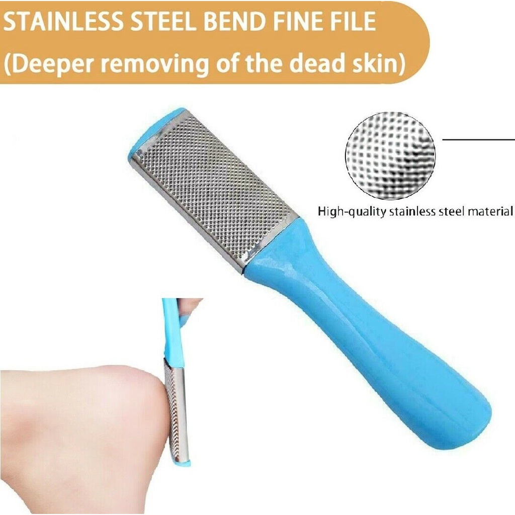 [Hàng mới về] Bộ 8 món dụng cụ chăm sóc da tẩy tế bào chết bàn chân chuyên dụng