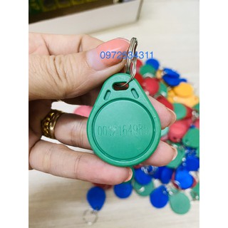 [Combo 10 chiếc] Thẻ từ móc khóa RFID 125kHz