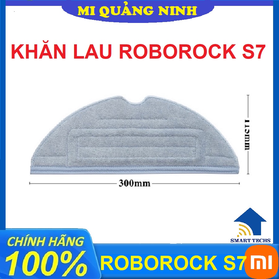 Phụ kiện Robot Xiaomi Roborock S7 - Lọc Hepa, Chổi chính, Chổi cạnh, Khăn Lau