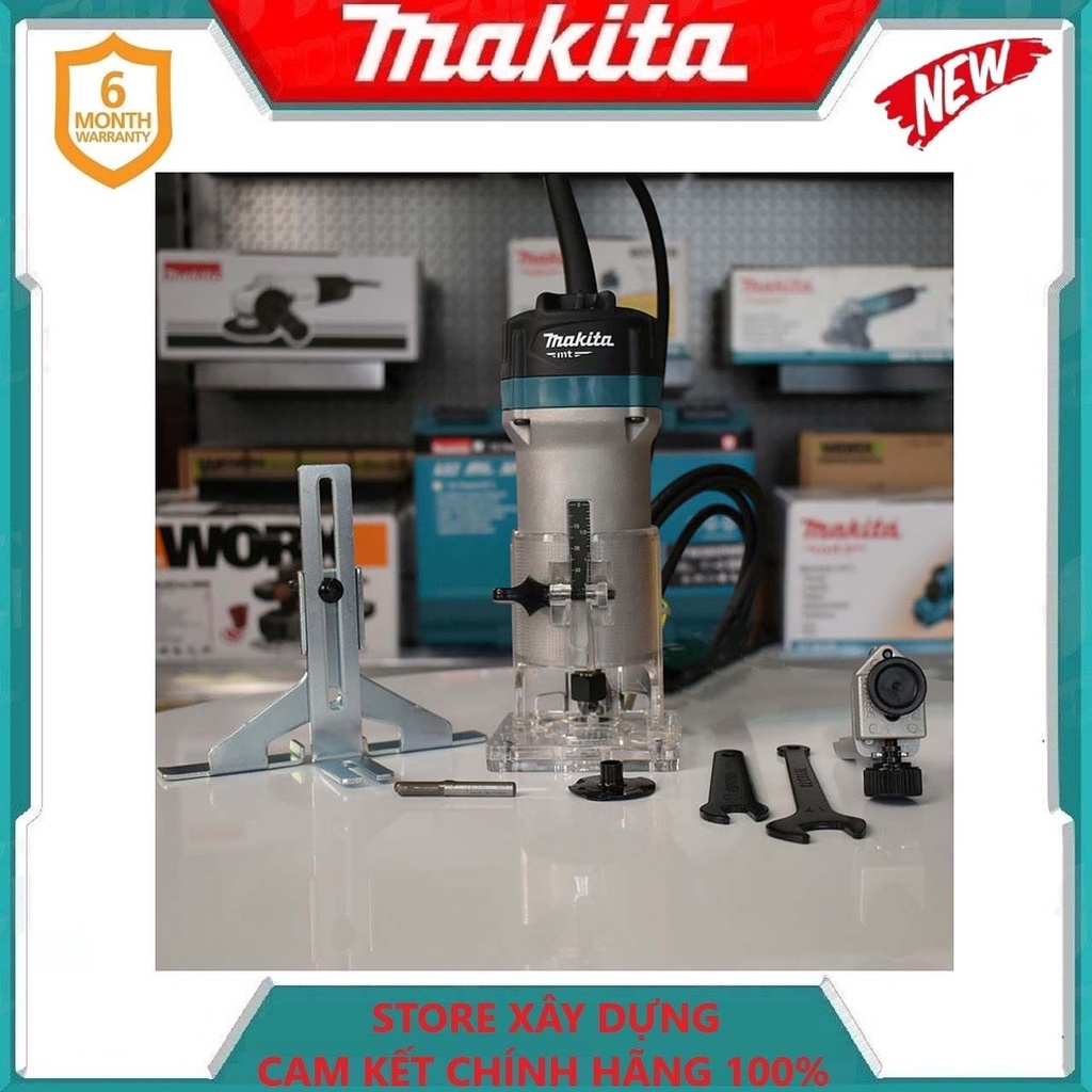 MÁY PHAY 1/4" 530W MAKITA M3701B- HÀNG CHÍNH HÃNG