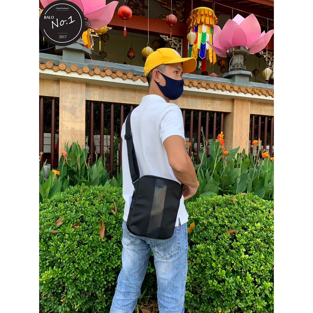 [Mã SKAMSALE06 giảm 10% tối đa 100K đơn 150K] [ Chuẩn Auth Full tem code ] Túi Đeo Chéo Nam / Nữ Cá Sấu Crossover Bag | BigBuy360 - bigbuy360.vn