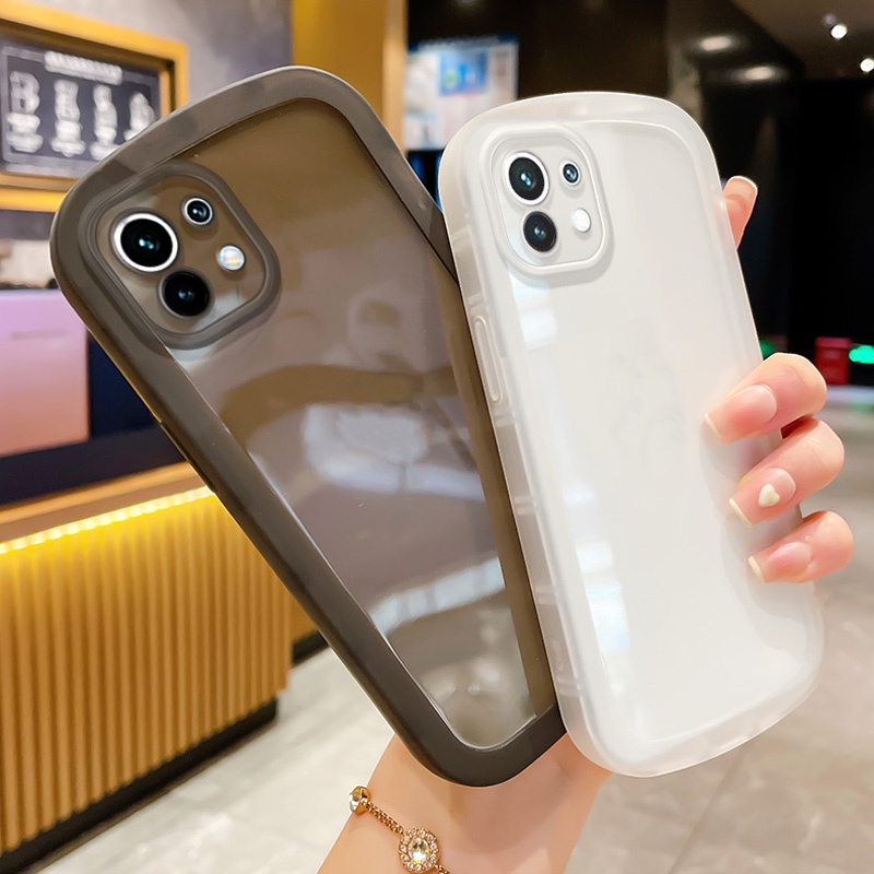 Ốp Điện Thoại Silicon Màu Macaron Cho Xiaomi Mi 12 11 Lite 5G NE 12T 11T Pro