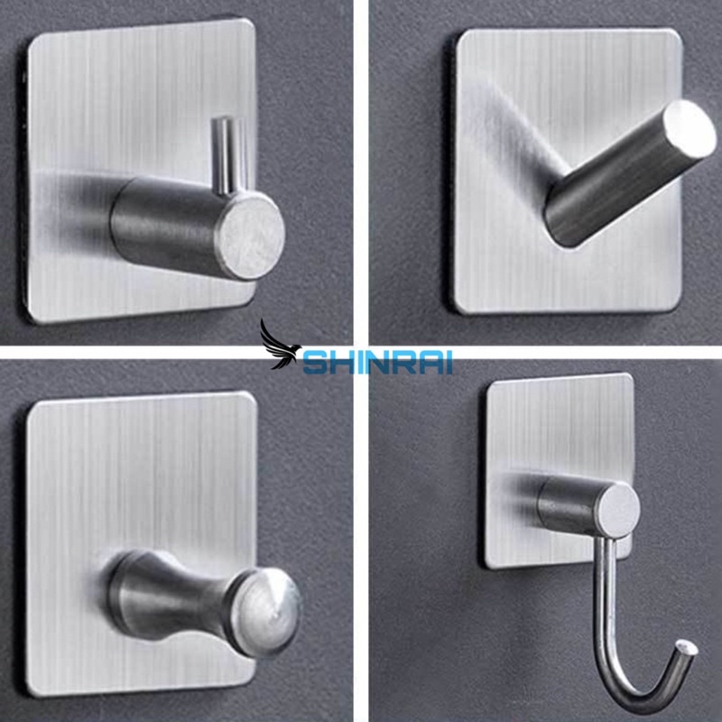 Móc Treo Đồ Đa Năng Dán Tường INOX304 Cao Cấp
