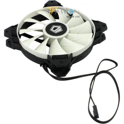 Quạt tản nhiệt fan case 12cm ID-Cooling WF-12025 - Quạt thổi case, RAD 4pin điều tốc PWM sức gió lớn, cực bền, chắc chắn