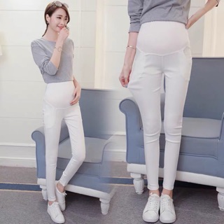 Quần legging bầu hàng quảng châu(sẵn màu đen)