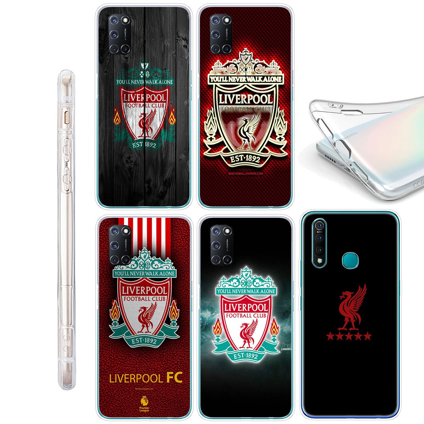 Ốp Lưng Silicone Họa Tiết Hình Logo Liverpool Thời Trang Cho Xiaomi Redmi Note 8 7 6 5 Plus Pro 8a