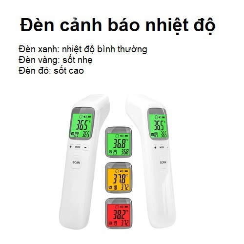 Nhiệt kế điện tử hồng ngoại T1502 chất lượng cao đo không cần chạm trong 1 giây