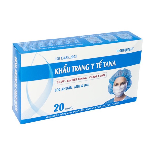 Khẩu trang Tana 20 cái