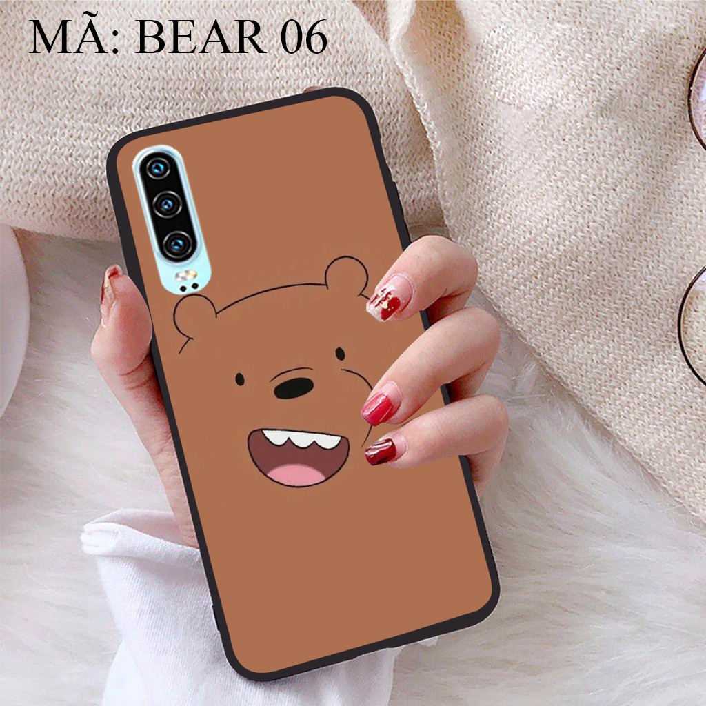 Ốp lưng Huawei P30 viền dẻo TPU BST Gia Đình Nhà Gấu