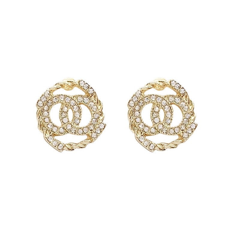 Khuyên tai đính ngọc sang trọng KA446 Maycorner