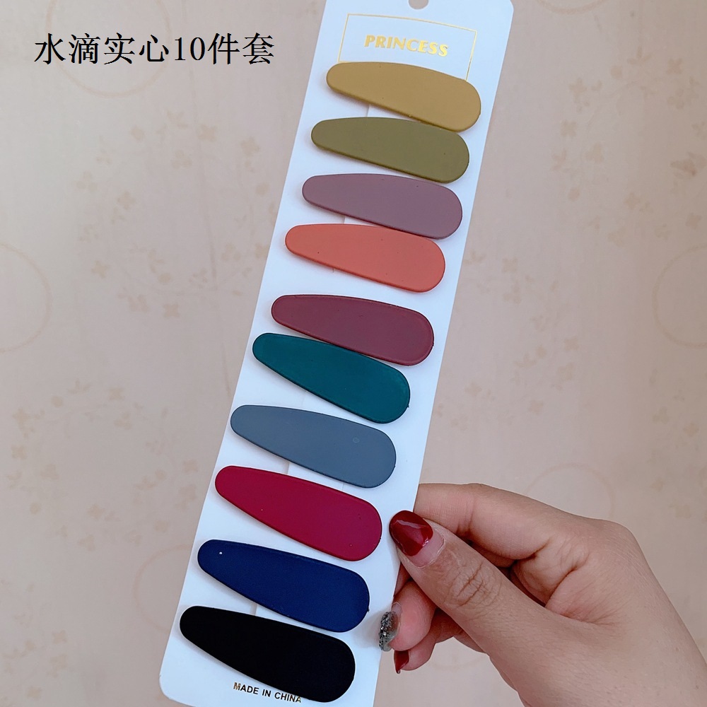 Set 10 Kẹp Tóc Nữ Kiểu Dáng Thời Trang Phong Cách Hàn Quốc