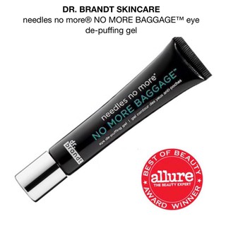 [Mini size] Kem dưỡng giảm bọng và quầng thâm mắt DR. BRANDT SKINCARE NO MORE BAGGAGE™ eye de-puffing gel (3g)
