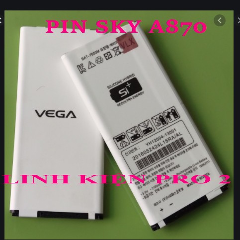 PIN SKY BAT A870