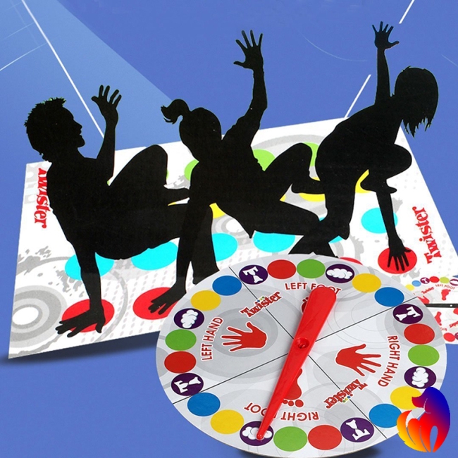 Bộ trò chơi board game Twister dành cho trẻ em và người lớn