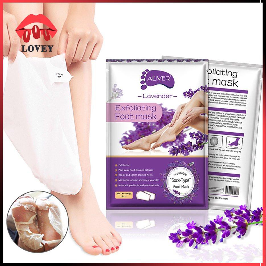 Mặt Nạ Ủ Thay Da Chân Foot Peling Mask loại bỏ lớp da thô cứng hỗ trợ làm sáng da cho chân | BigBuy360 - bigbuy360.vn