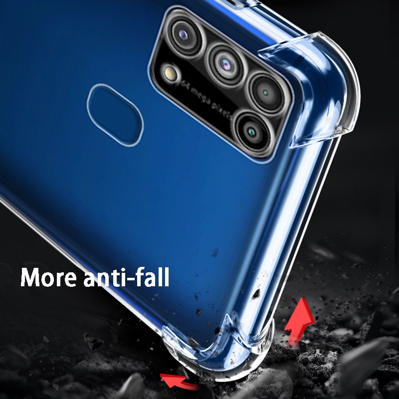 Ốp điện thoại TPU cho Samsung A02S A03S M21 A12 A22 A32 A42 A52 A72 A82 A51 A71 M31 M51 M51 M62 F62 F52 M52