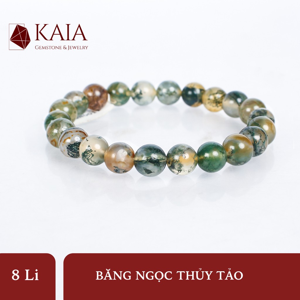 Vòng tay phong thủy VIP tự nhiên không kén mệnh tặng kèm dây và kim xâu chuyên dụng KAIA