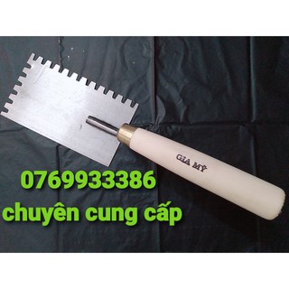 Bay Xây Tô Lưỡi Thép 9x16,5cm Tạo Rãnh Răng Cưa Vuông .Răng 2 Cạnh Góc
