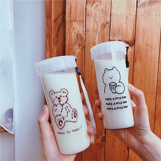 Bình Nước Gấu Nhựa