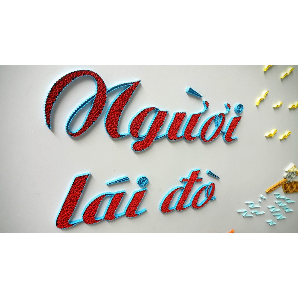 Cây cuốn quilling thân nhựa PVC, đầu dài 50mm