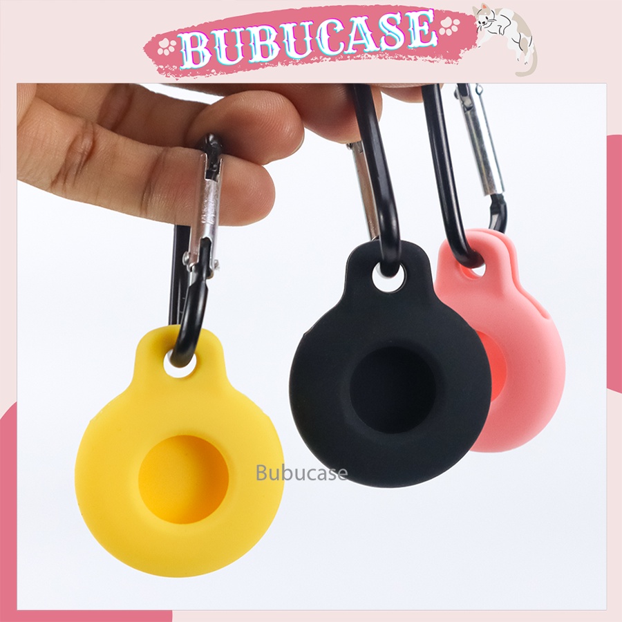 Bao Air Tag Silicon Nhiều Màu Có Móc Treo Tiện Lợi - Chống Thấm Nước, Rơi Vỡ, Trầy Xước Air Tag