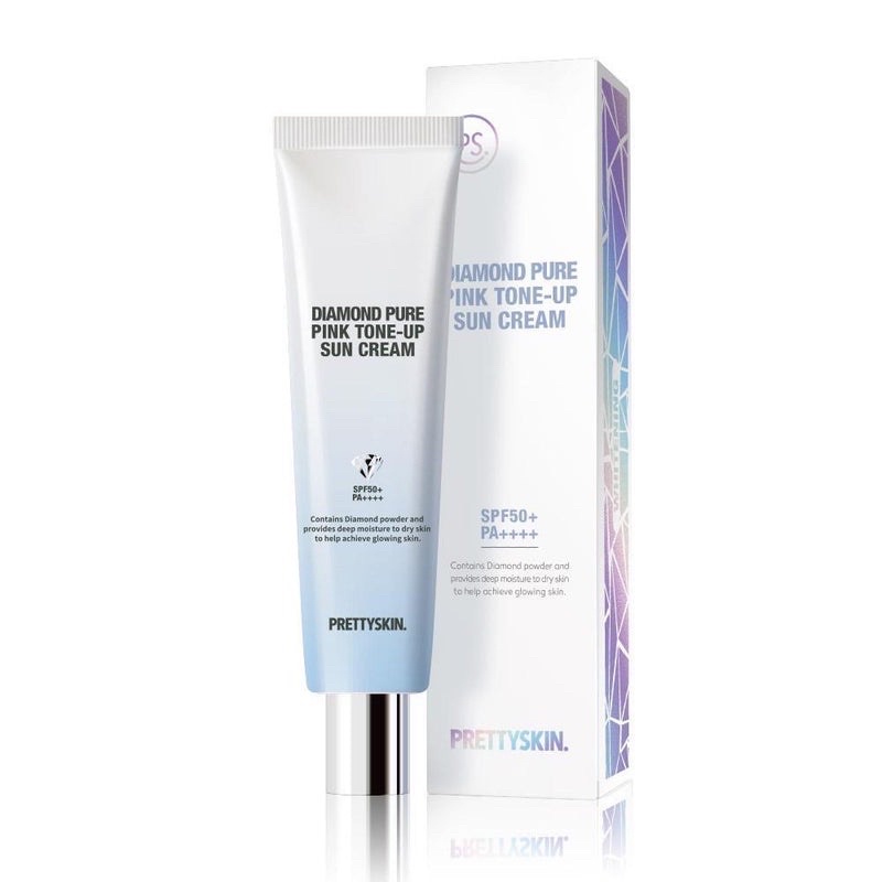 Kem chống nắng Pretty Skin Diamond Pure Pink Tone-up Sun Cream