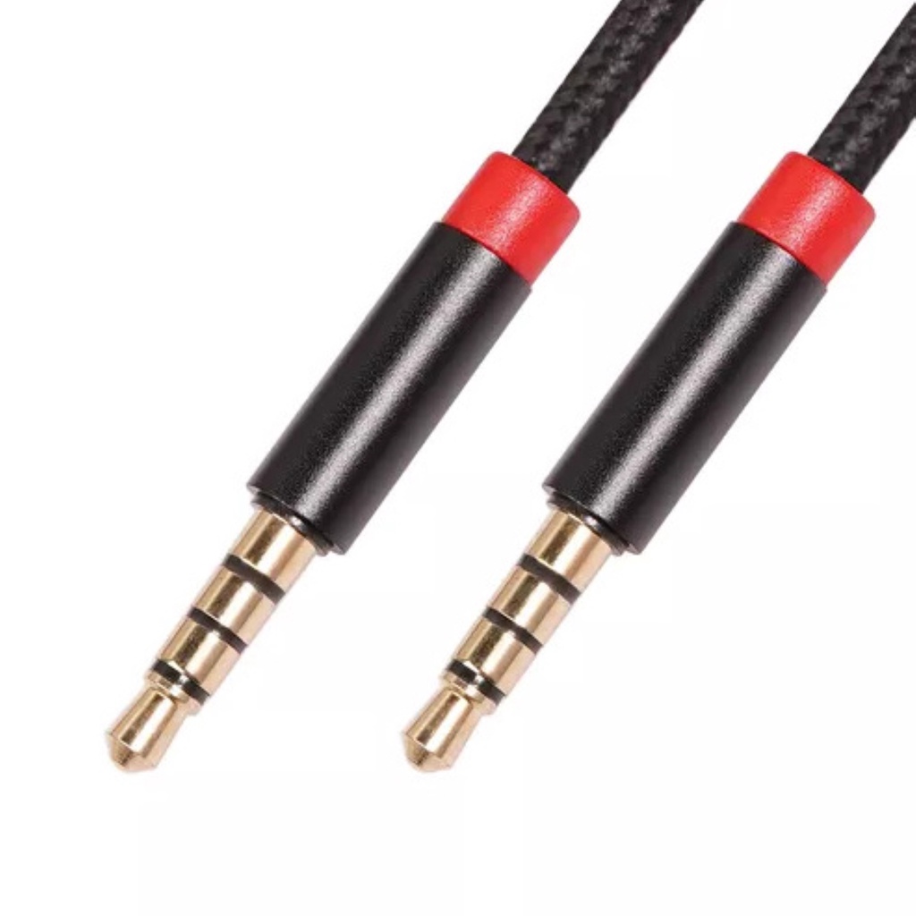 Dây Cáp Âm Thanh Tai Nghe Mp3 Aux 3.5mm Bằng Đồng Pvc