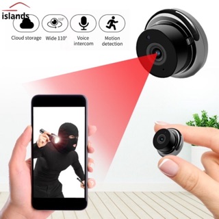 Camera Giám sát Wifi Không Dây Mini V380 đen HỒNG NGOẠI Nhìn Đêm HD 1080