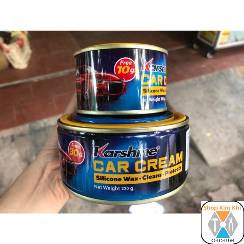 Kem đánh bóng xe, nhựa, kim loại, đá Karshine nhập khẩu Thái Lan
