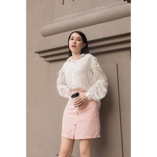 MINX - Áo String Tie Sleeve Shirt