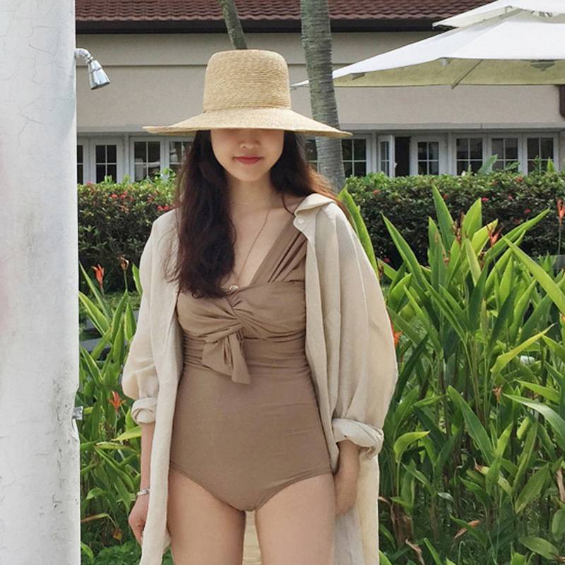 Bộ Đồ Bơi Một Mảnh Màu Sắc Đơn Giản Cho Nữ | BigBuy360 - bigbuy360.vn