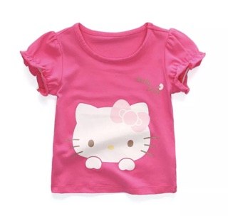 Áo thun bé gái hello kitty