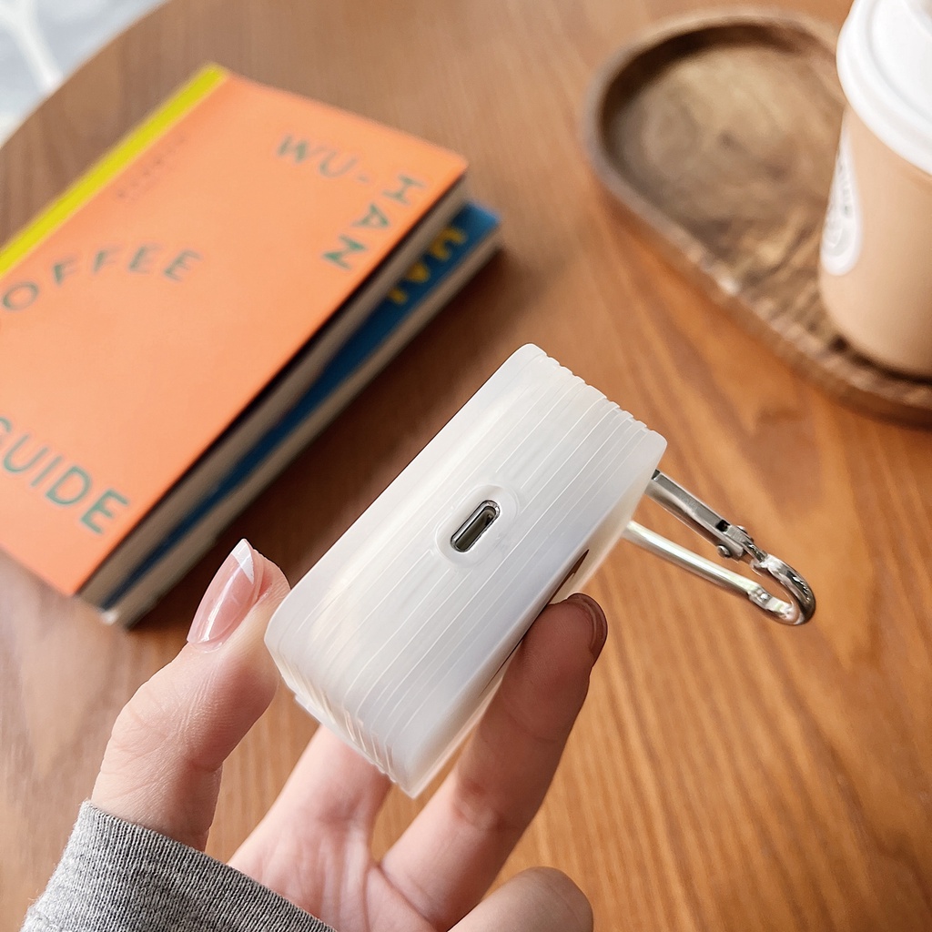 Vỏ Bảo Vệ Hộp Đựng Tai Nghe airpods 1/2 pro Bằng tpu Mềm In Hoạt Hình Thời Trang