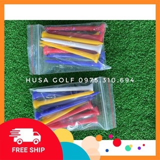 [GIÁ RẺ NHẤT] Tee golf gói 10 chiếc chất nhựa ngắn/dài