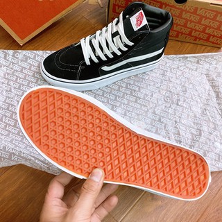 Giầy van.s sk8 đen da thật 1:1 ( full box + free ship )