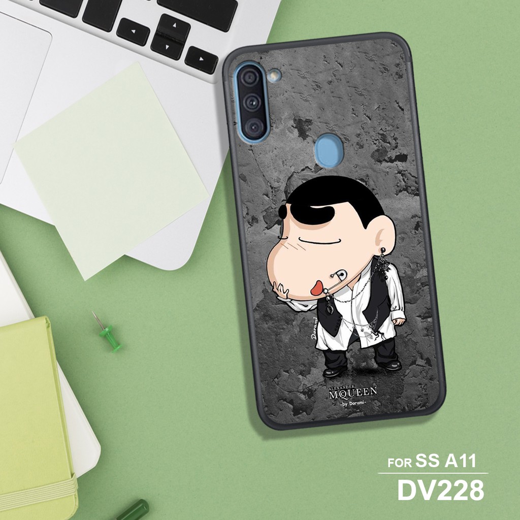 ỐP LƯNG SAMSUNG A11 IN HÌNH SHIN NGẦU