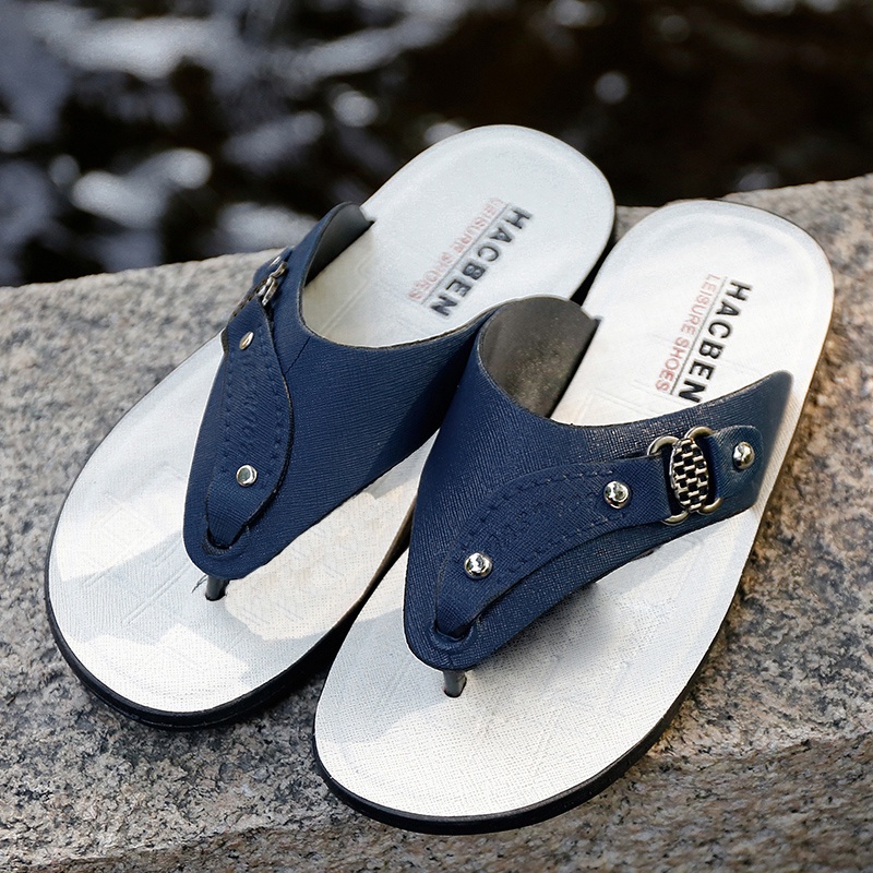 Xăng đan Da Thời Trang Đi Biển Cho Nam