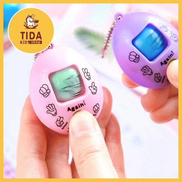 Móc Khóa Oẳn Tù Tì ⚡ HOT TREND ⚡ Đồ Chơi Giải Trí Kéo Búa Bao Mini Giá Tốt, Quà Lưu Niệm TiDa Kids Shop