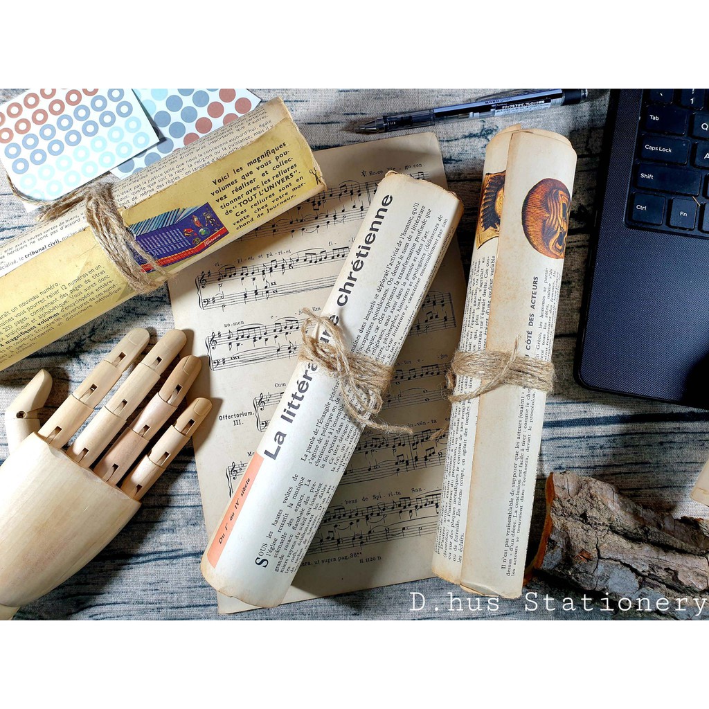 Cuộn Giấy Vintage Tổng Hợp