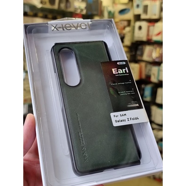 Ốp lưng X-LEVEL da samsung Z FOLD 2/Z FOLD 3/Z FOLD 4/Z fold 5 Da xịn chính hãng.