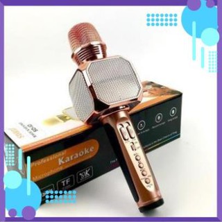 Micro Bluetooth Hát Karaoke Không Dây SD10 Đa Năng chỉnh giọng ghi âm tích hợp kèm loa - hàng chính hãng