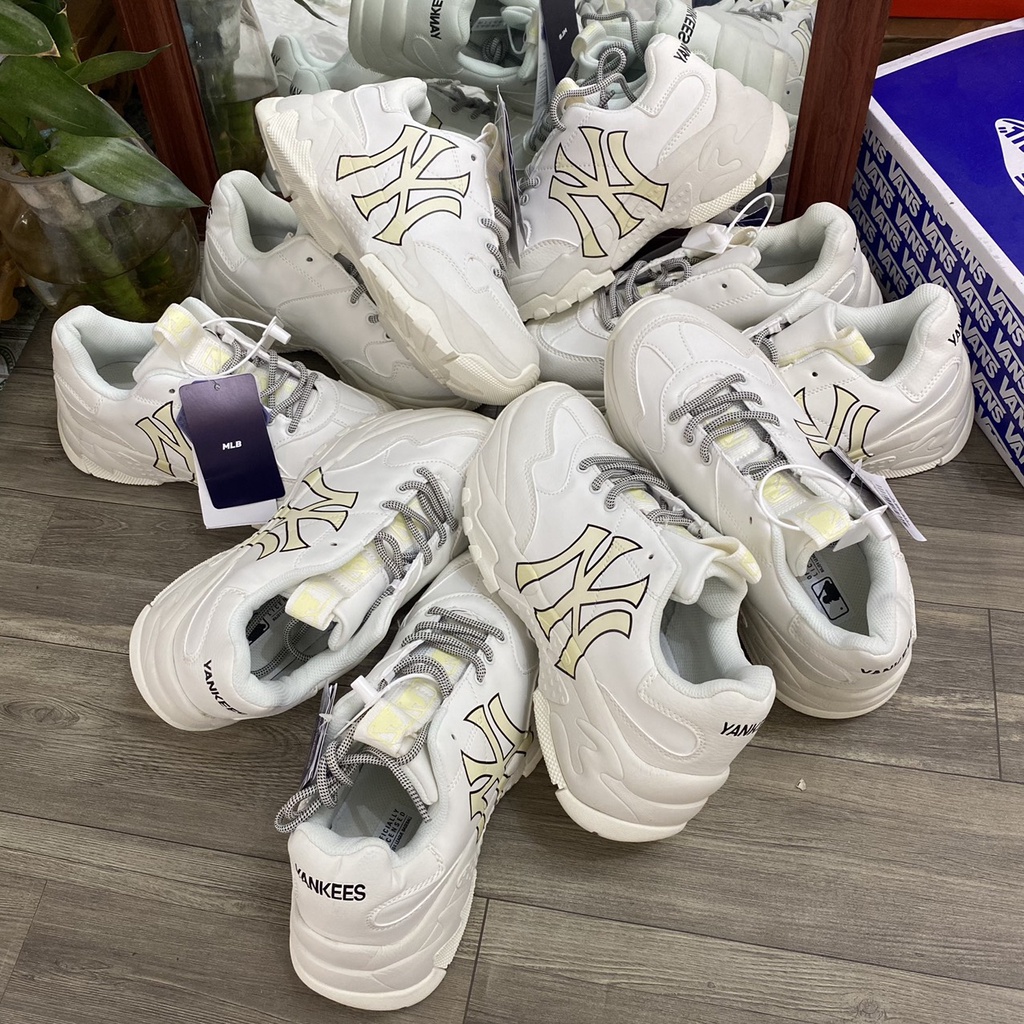 [Xả Kho] giày sneaker 𝐌𝐋𝐁 NY Vàng nam nữ full box, Giày Thể Thao Tăng Chiều Cao 𝐌𝐋𝐁 NY Vàng Hot Nhất 2021