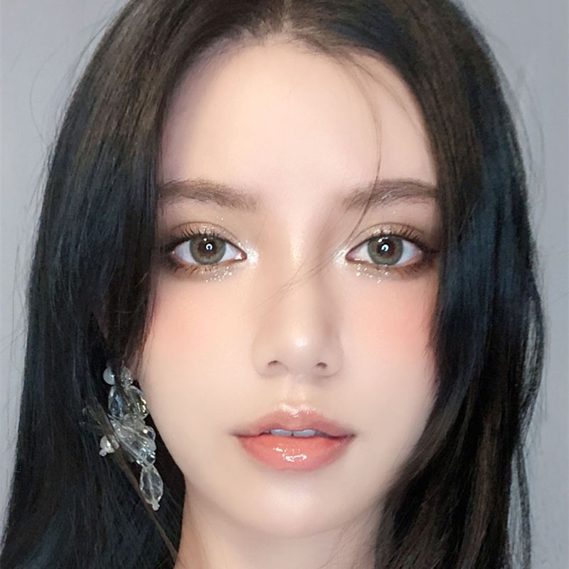 Bảng Phấn Mắt DIKALU 9 Màu Lì Và Ánh Ngọc Trai Kết Hợp Trang Điểm Kháng Nước Chống Mồ Hôi Lâu Trôi