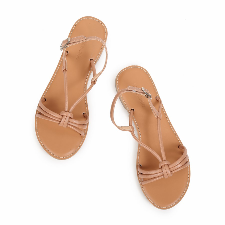 [Mã BMBAU50 giảm 7% tối đa 50K đơn 99K] Mochardo - Sandal bệt dây mảnh kiểu thắt nơ AG-27