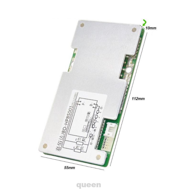 Mạch 8 Cell pin 18650 Bảo vệ Cân bằng sạc.