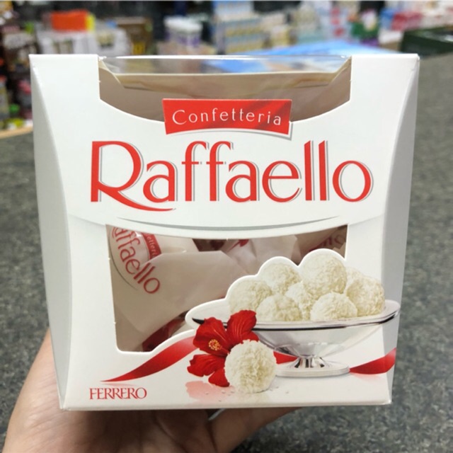 Kẹo Raffaello Chocolate kem Dừa Nga (hộp sắt 100g, hộp giấy 150g)