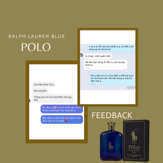 Nước Hoa Mini 20ml 𝐏𝐨𝐥𝐨 𝐑𝐚𝐥𝐩𝐡𝐥𝐚𝐮𝐫𝐞𝐧 𝐁𝐥𝐮𝐞 | Thế Giới Skin Care